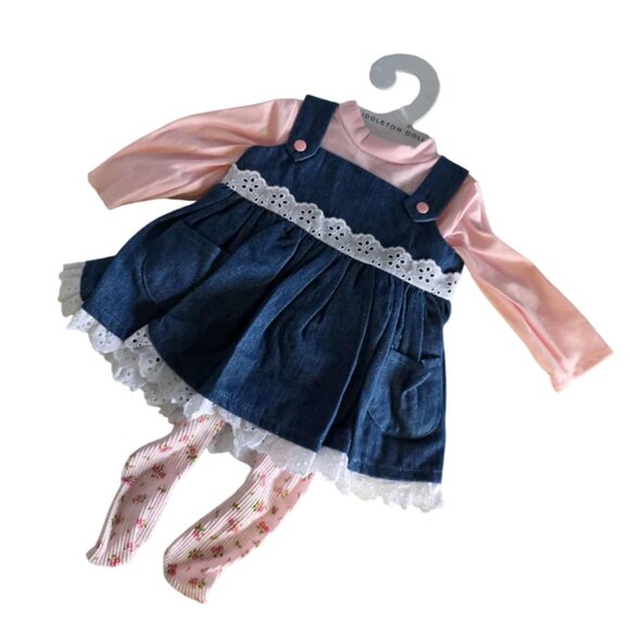 NWT Lee Middleton Doll Newborn & Cuddle Babies Outfit - Picture 1 of 5